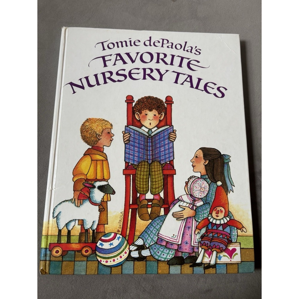 Tomie dePaola's Favorite Nursery Tales by Tomie dePaola Hardcover Vintage 90s